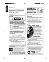 Toshiba 30HFX85 TV Operating Manual