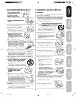 Toshiba 32A14 TV Operating Manual