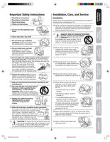 Toshiba 32A35 TV Operating Manual