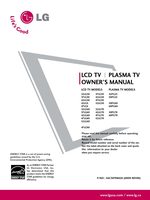 LG 32LG30 32LG60 32LG70 TV Operating Manual