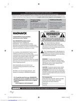 Magnavox 32MF338B27 TV Operating Manual