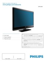 Philips 32PFL3505D 32PFL3505D/F7 32PFL3505DF7 TV Operating Manual