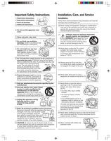 Toshiba 32HFX73 36HFX73 TV Operating Manual