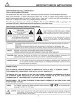 Hitachi 42EDT41A TV Operating Manual