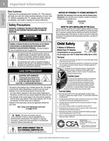 Toshiba 42HM66 TV Operating Manual