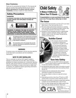 Toshiba 42HP83 42HP84 Consumer Electronics Operating Manual