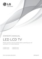 LG 32LS5700 42LS5700 42LS5750 TV Operating Manual