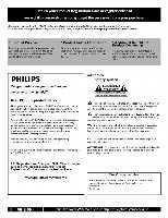 Philips 52PFL7422D/37E 19MF337B27E 42PFL7422D TV Operating Manual