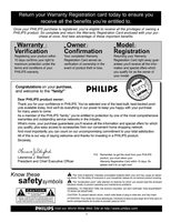 Philips 43P8341 TV Operating Manual