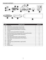 Harbor Breeze 42312 Ceiling Fan Operating Manual