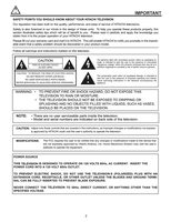 Hitachi 46W500 TV Operating Manual