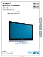 Philips 32PFL5413D85 37PFL7422 42PFL7422 TV Operating Manual