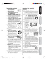 Toshiba 42HP66 50HP66 TV Operating Manual