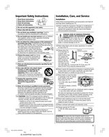 Toshiba 42HPX95 50HPX95 TV Operating Manual