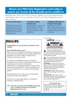 Philips 42PF7220A/37 42PF7220A/37B 42PF7220A37 TV Operating Manual