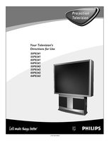 Philips 50P8341 TV Operating Manual