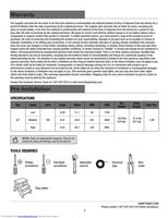 Hampton Bay 52379 Ceiling Fan Operating Manual