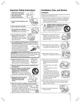 Toshiba 53AX62OM TV Operating Manual