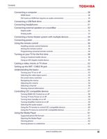 Toshiba 55L421UOM TV Operating Manual