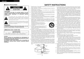 Denon DCM290 Audio/Video Receiver Operating Manual