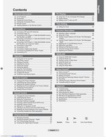 Samsung LN40A550P3FOM TV Operating Manual