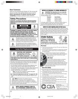 Toshiba 46HM94 52HM94 62HM94 TV Operating Manual