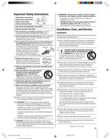 Toshiba 42HM95 46HM95 52HM95 TV Operating Manual