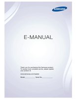 Samsung UN32F6300 UN32F6300AFXZA UN40F6300 TV Operating Manual