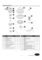 Harbor Breeze 0464466SANTAANACEILINGFANOM Ceiling Fan Operating Manual