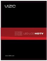 Vizio XVT423SV XVT473SV XVT553SV TV Operating Manual