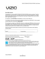 Vizio XVT423SV XVT473SV XVT553SV TV Operating Manual