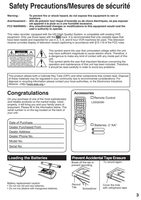 Panasonic AG513FOM TV Operating Manual