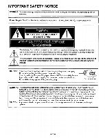 Panasonic ATH3015WOM TV Operating Manual