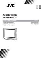 JVC AV28BK5ECB AV28BK5ECS TV Operating Manual