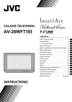 JVC AV28WFT1EI TV Operating Manual