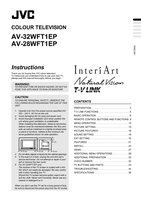 JVC AV28WFT1EP AV32WFT1EP TV Operating Manual