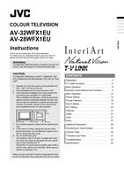 JVC AV28WFX1EU AV32WFX1EU TV Operating Manual