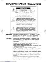 JVC AV36D502 TV Operating Manual