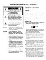 JVC AV27D800 AV27D800A AV32D800 TV/VCR Combo Operating Manual