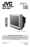 JVC AV32P903 AV36P903 TV Operating Manual