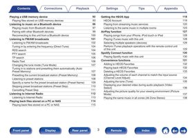 Marantz AV7703 Audio/Video Receiver Operating Manual