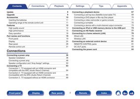 Marantz AV8802 Audio/Video Receiver Operating Manual