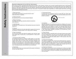 Apex AVL2076OM TV Operating Manual