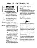 JVC C13910OM TV Operating Manual