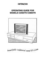 Hitachi C2565TN/C2865TNOM TV Operating Manual