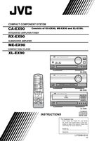 JVC CAEX90 MEEX90 RXEX90 Audio System Operating Manual