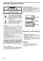 JVC CAEX90 MEEX90 RXEX90 Audio System Operating Manual