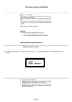 JVC CAMXS6MD Audio System Operating Manual