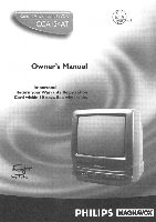 Philips CCA134AT99 VCR Operating Manual