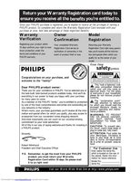 Philips CCC130AT CCC132AT CCC190AT TV/VCR Combo Operating Manual